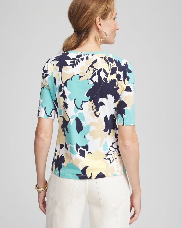 Cotton V-Neck Tee - image 3